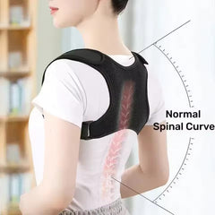 Back brace – Adjustable posture trainer