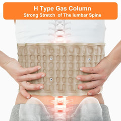 Decompression belt to support the lumbar spine
